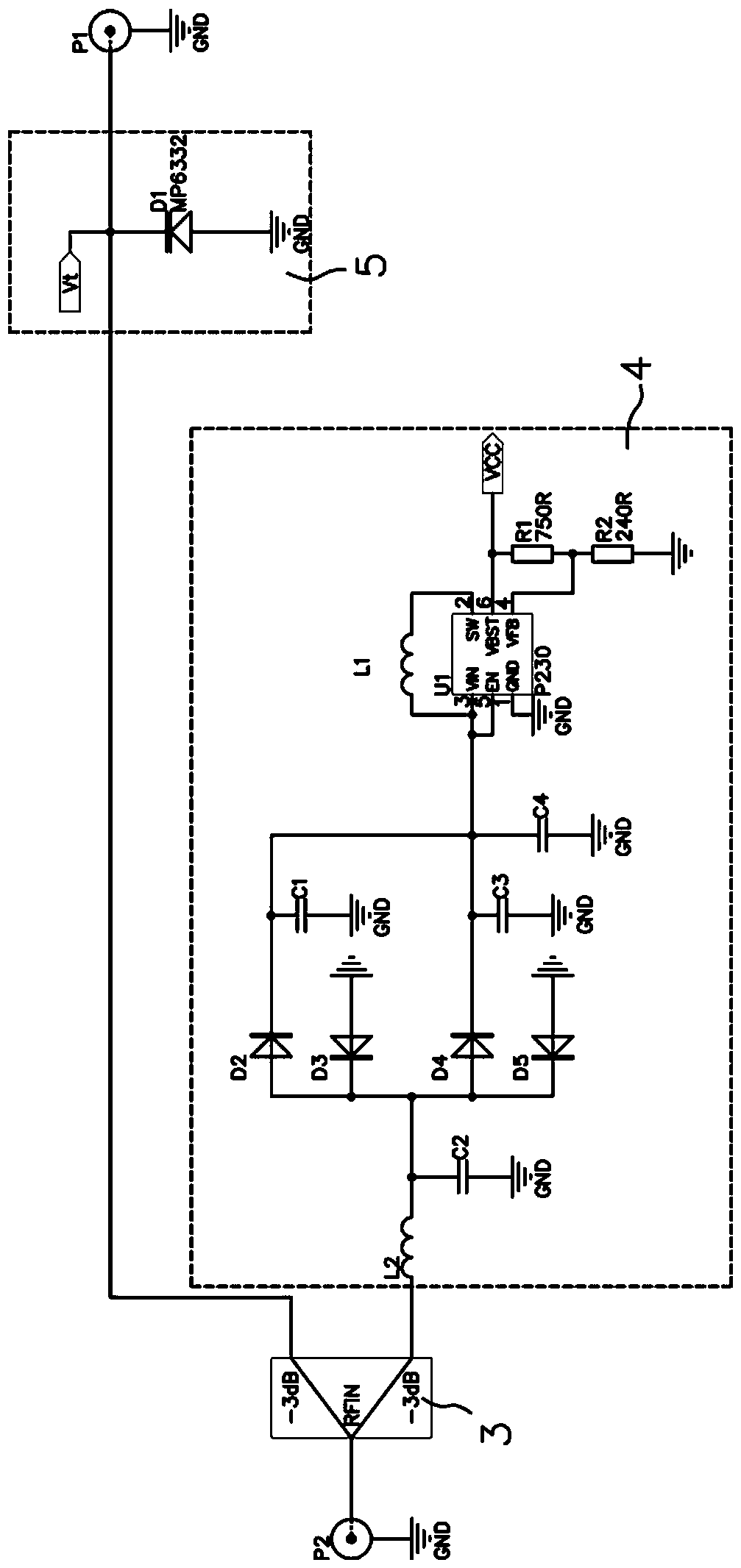 Bridging electric tuning antenna of RFID reader-writer