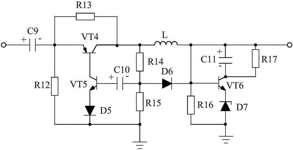 Protective automatic irrigation control system based on voltage compensation circuit