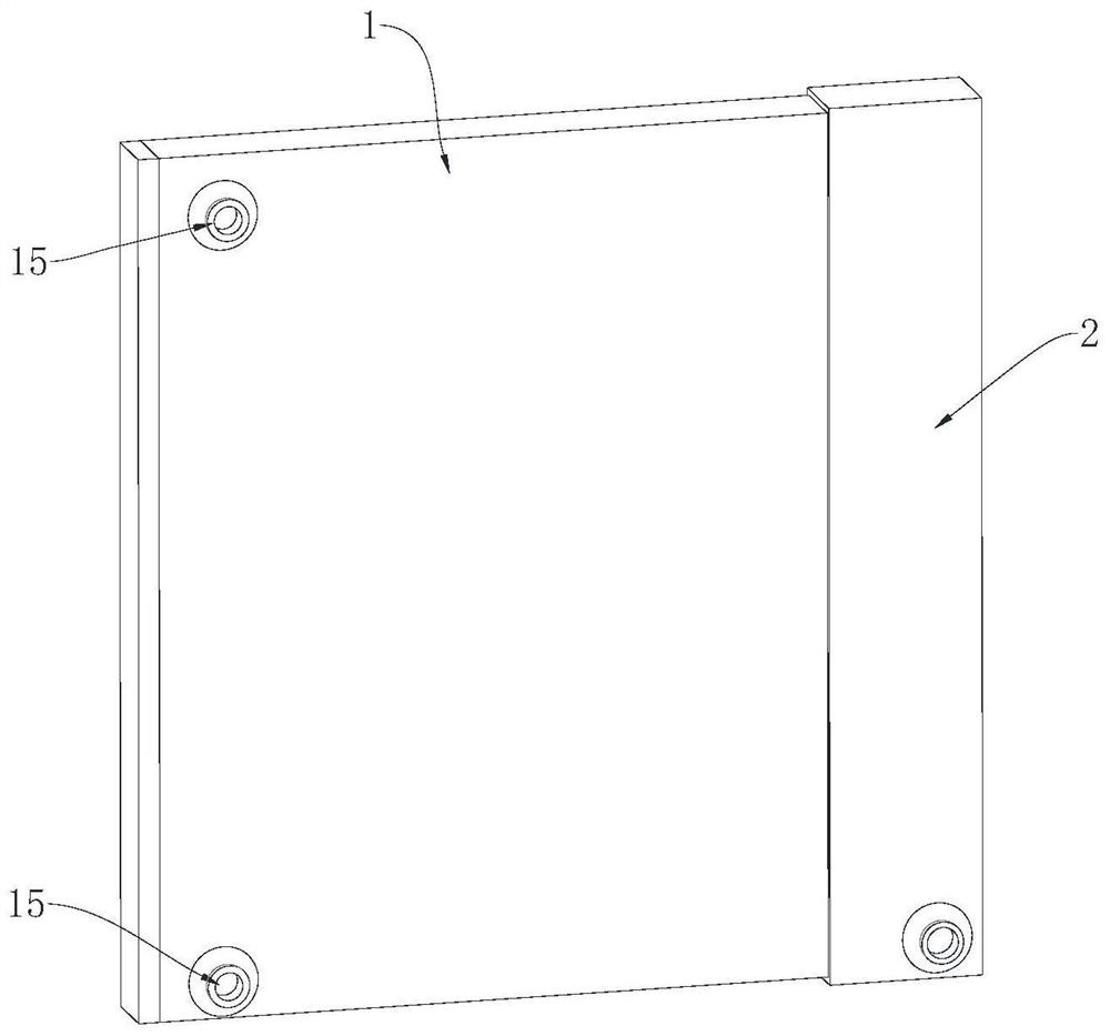 A vacuum heat-insulated refrigerator door with an air curtain structure and its control method