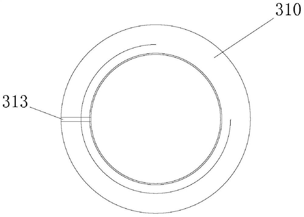 Centrifuge tube suction filtration device