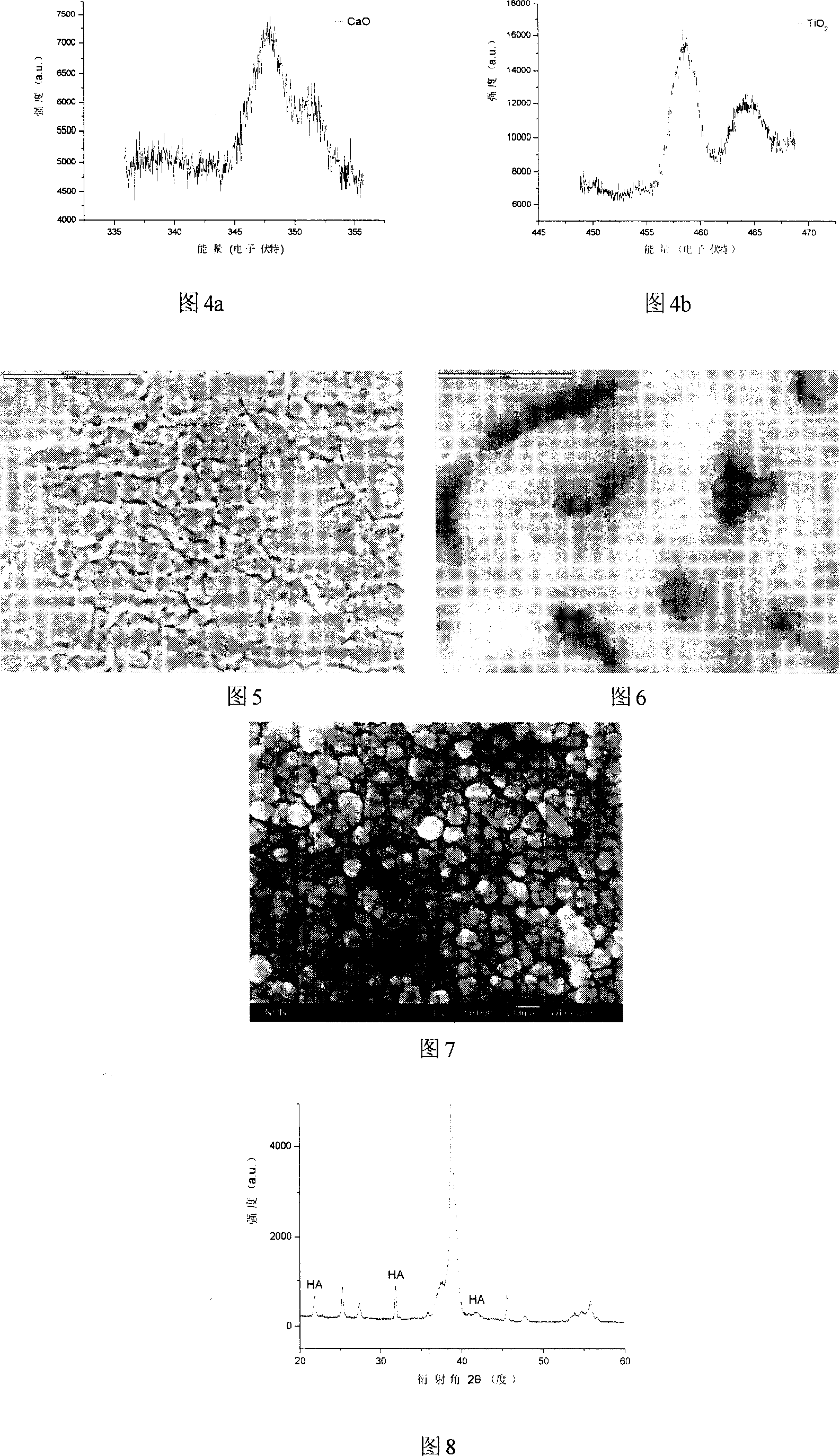 Bioactive coating on surface of Titanium or titanium alloy and its preparing method