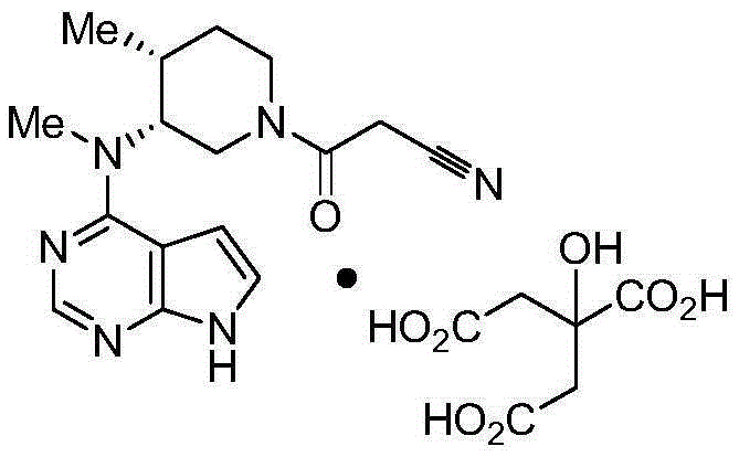 Application of tofacitinib citrate and medicinal composition thereof in preparation of medicament for treating sjogren's syndrome