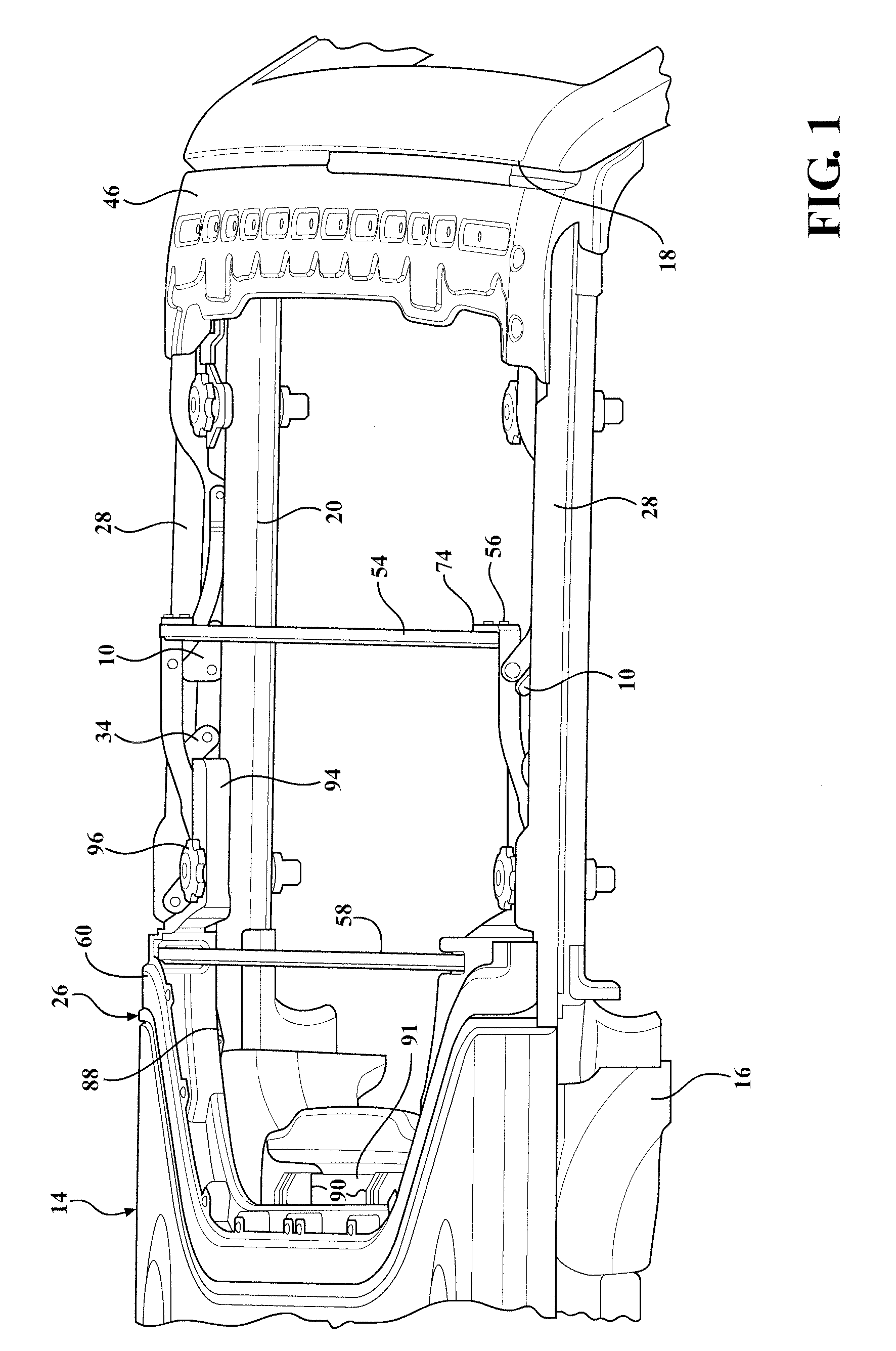 Soft front cockpit cover