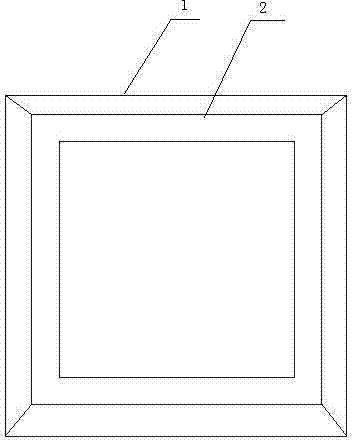 Outer barrel template used for combined automated firework assembly production