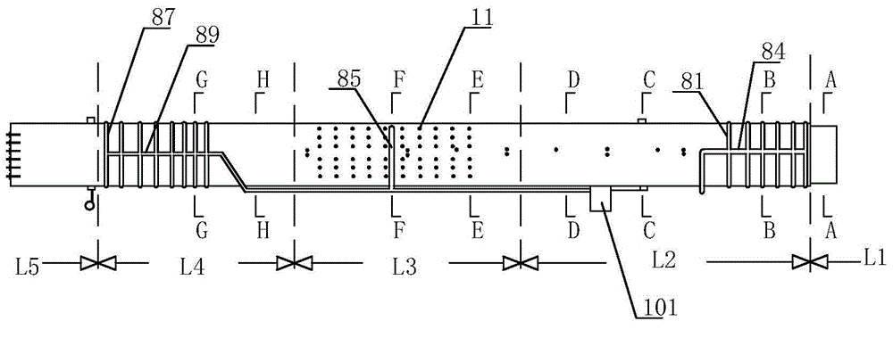 Tunnel kiln with sand sealing structure