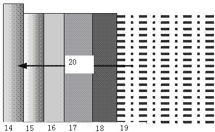 Testing device and method for comprehensive heat transferring flow of protective slag of continuous casting crystallizer