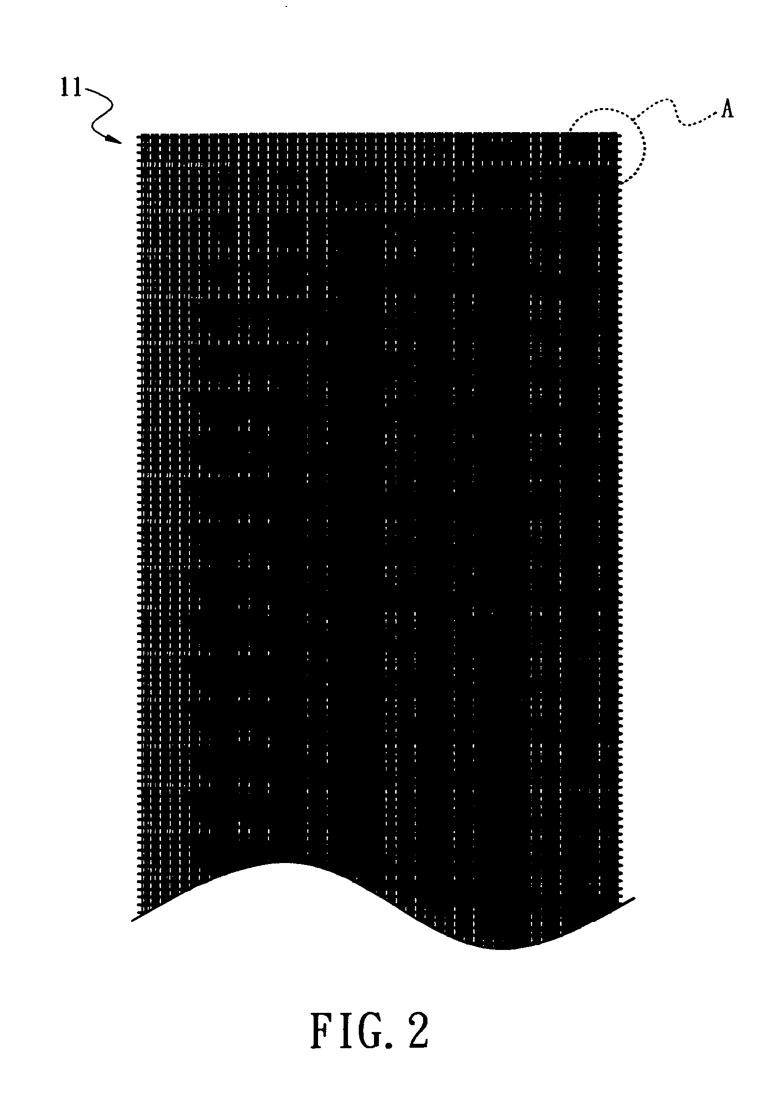 Wick structure of heat pipe