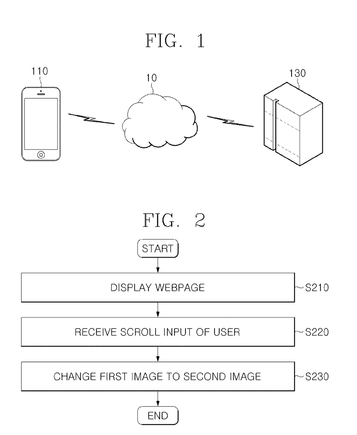 Terminal device and method for displaying image by same, and web server and method for providing web page by same