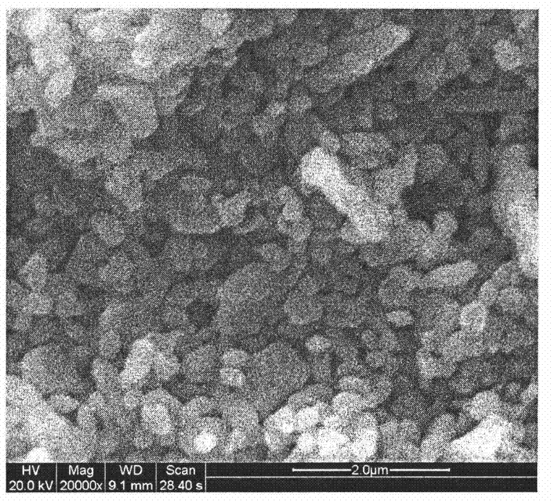 Method for preparing ceramic nanofiltration membrane support body with gradient pores