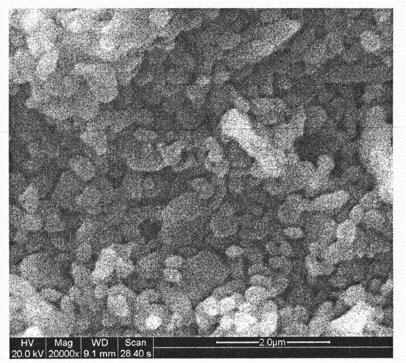 Method for preparing ceramic nanofiltration membrane support body with gradient pores