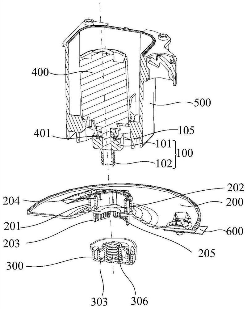 Quick mounting device of mounting disc and mower