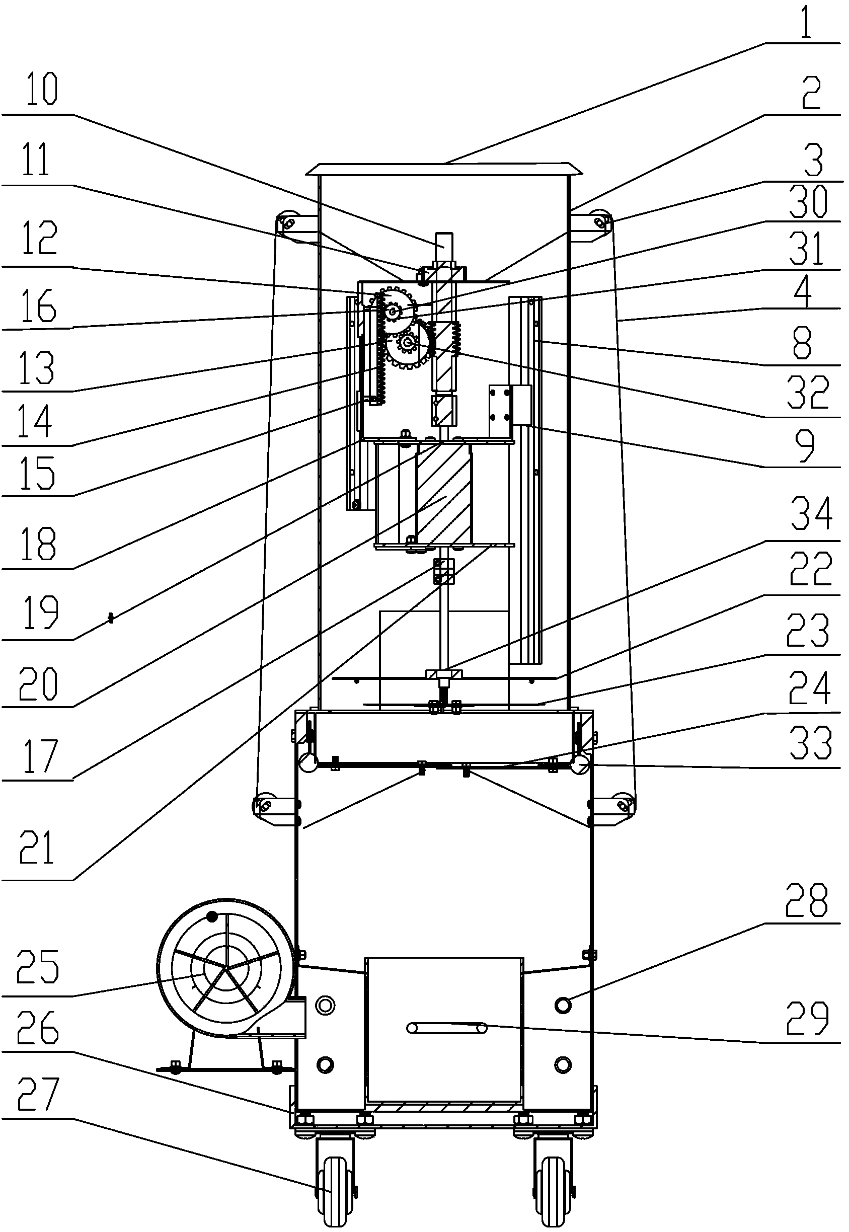 Household food garbage processor