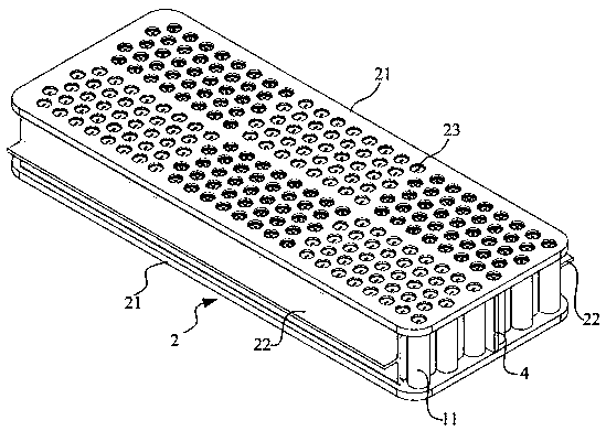 Novel power battery module and assembly process thereof