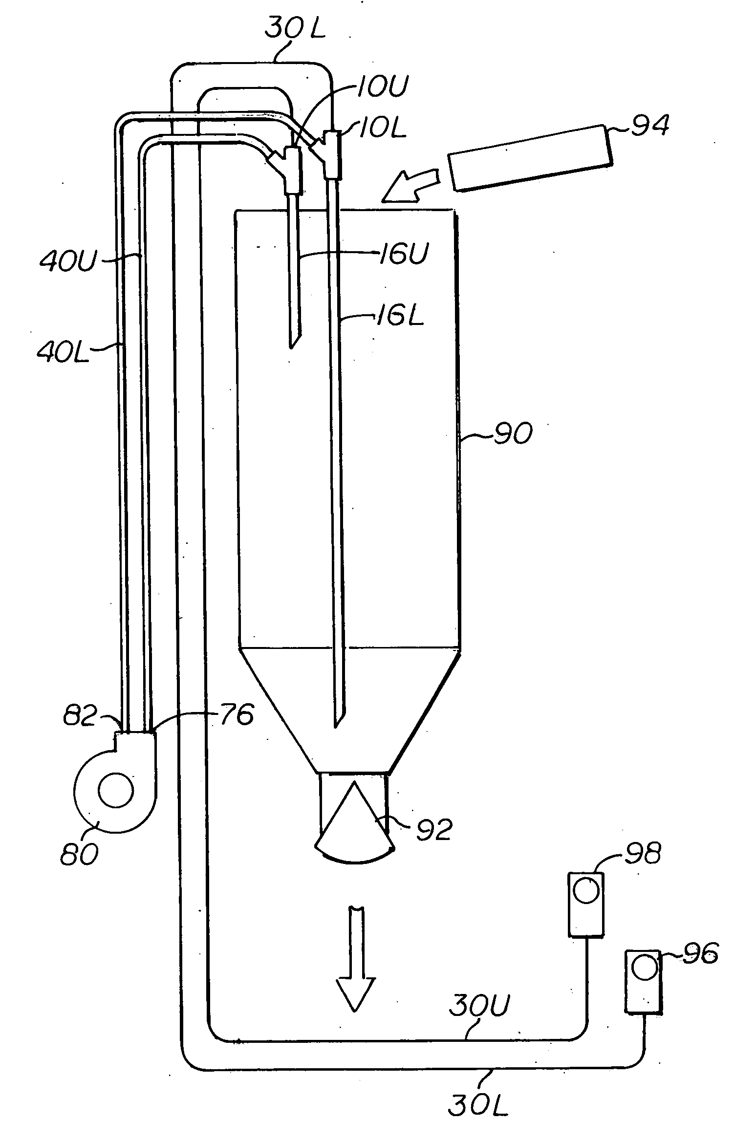 Bin level indicator