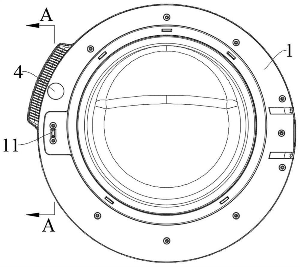 Clothes processing equipment and door opening control method thereof