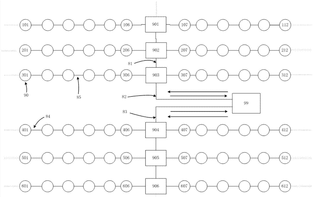 Field arrangement management base station and method of wired telemetry seismograph