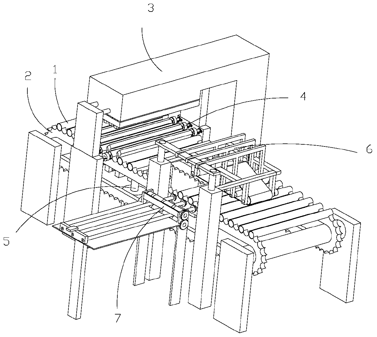 Net rack rod part machining method