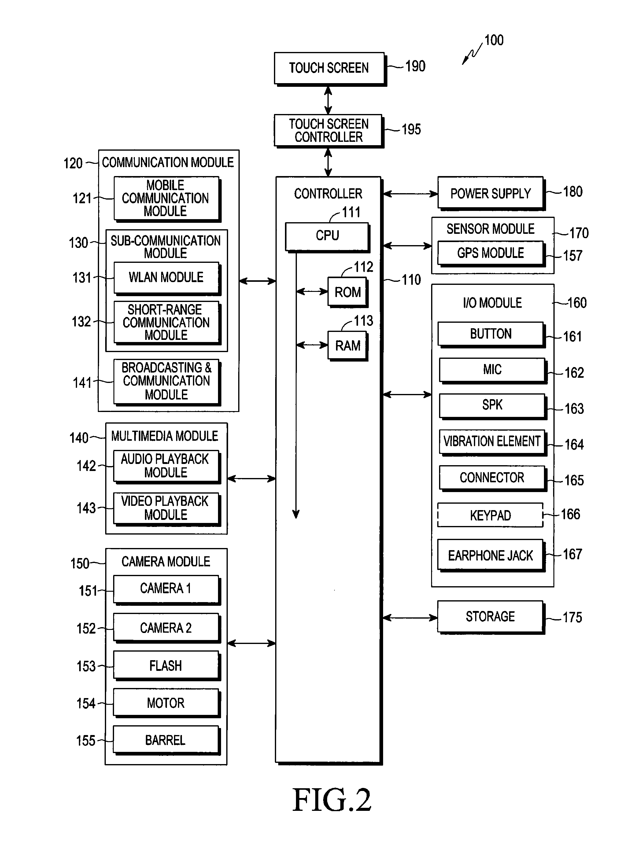 Method for quickly executing application on lock screen in mobile device, and mobile device therefor