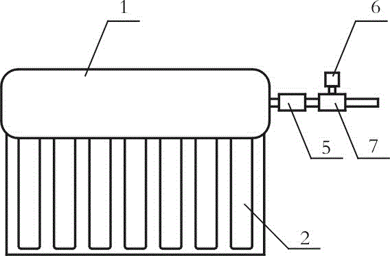 Water-saving anti-freezing solar water heater