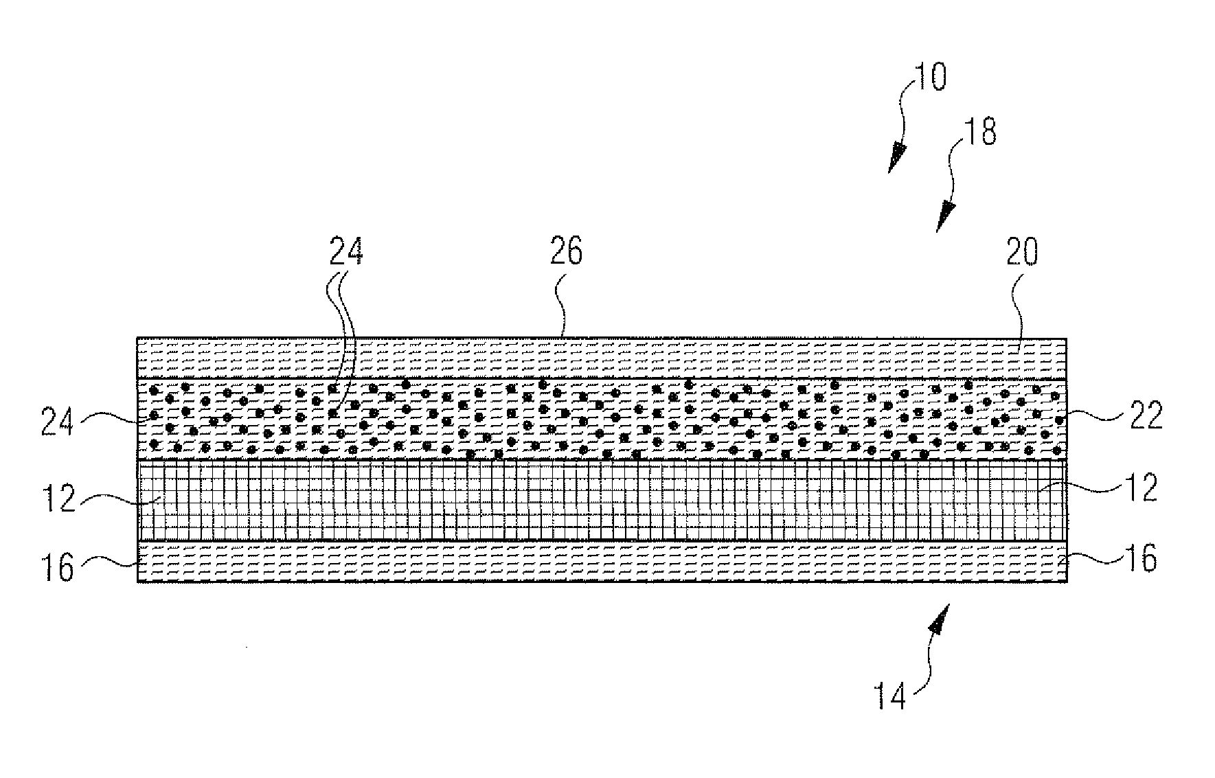 Composite press fabric