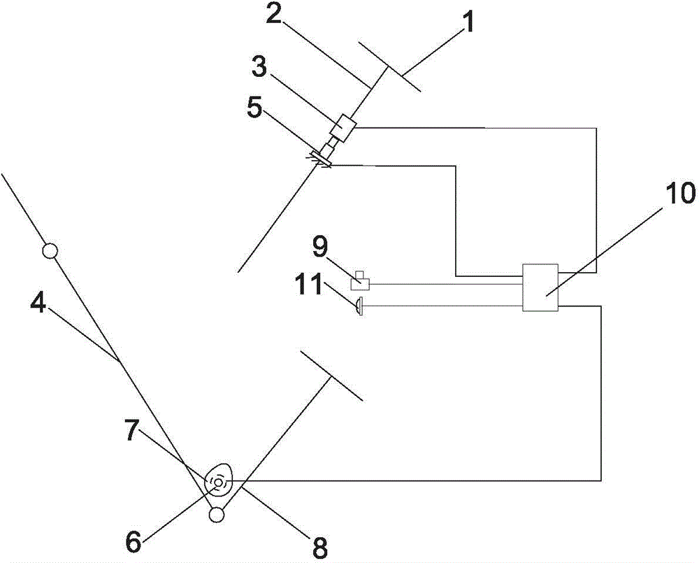 Device preventing from stepping on accelerator by mistake