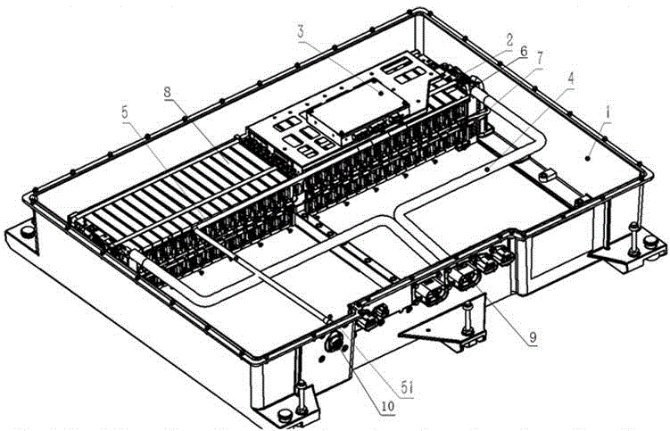 Lithium-ion battery pack system with high electromagnetic compatibility