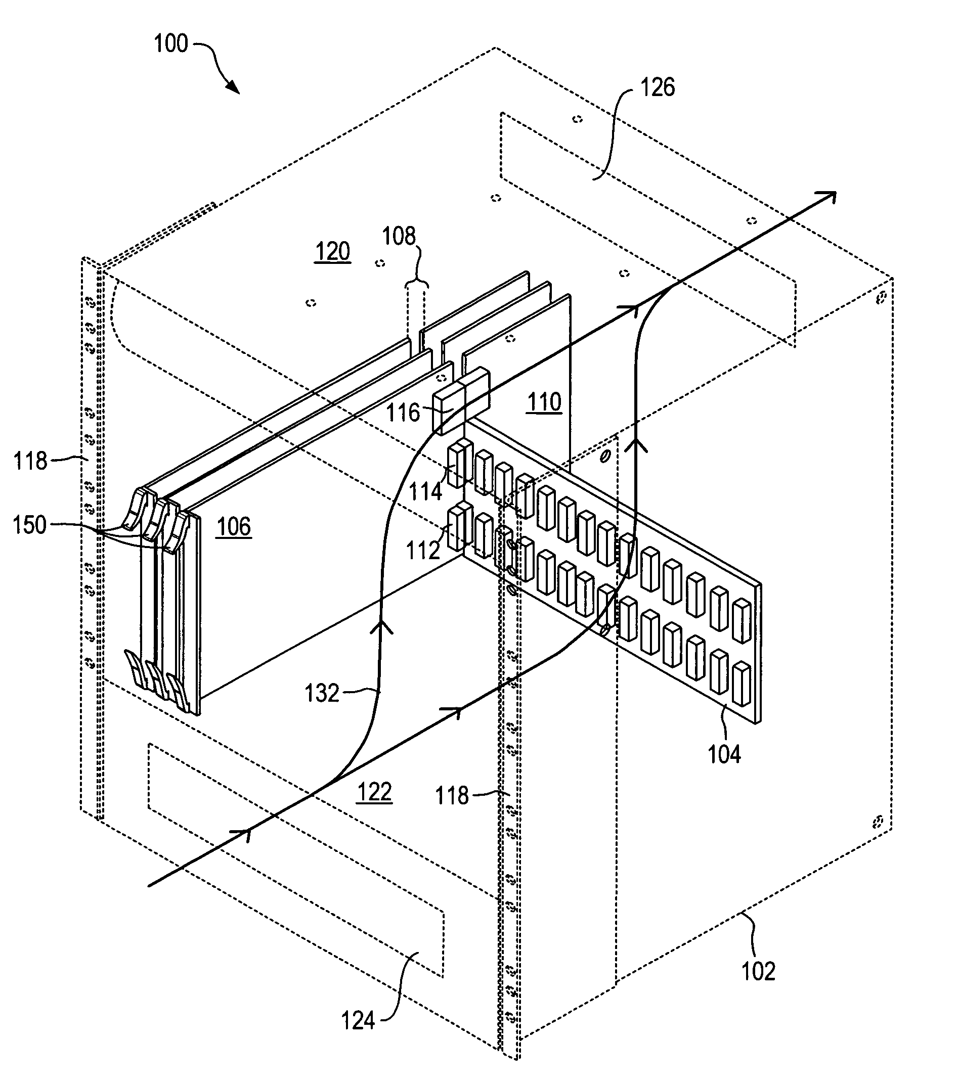 System for mounting and cooling circuit boards