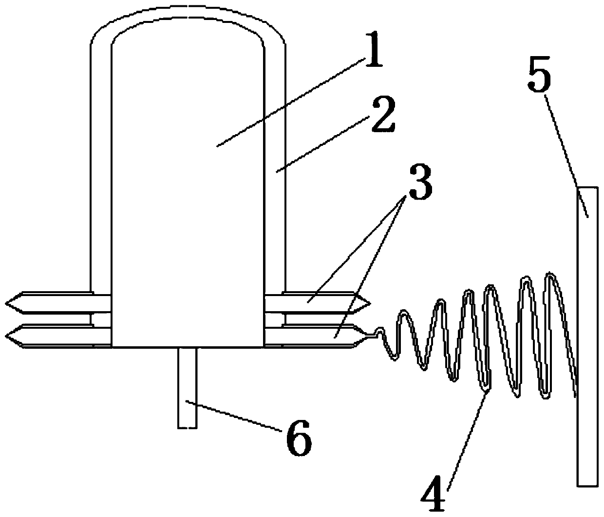 A kind of capillary network and its preparation method