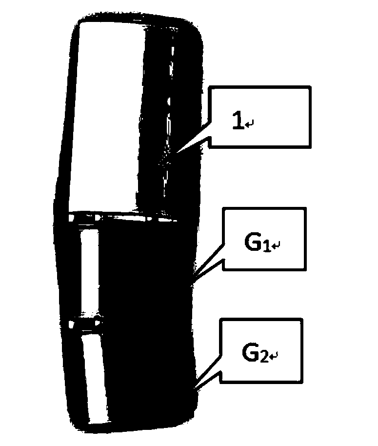 Curve staring method of concrete curve jacking pipe