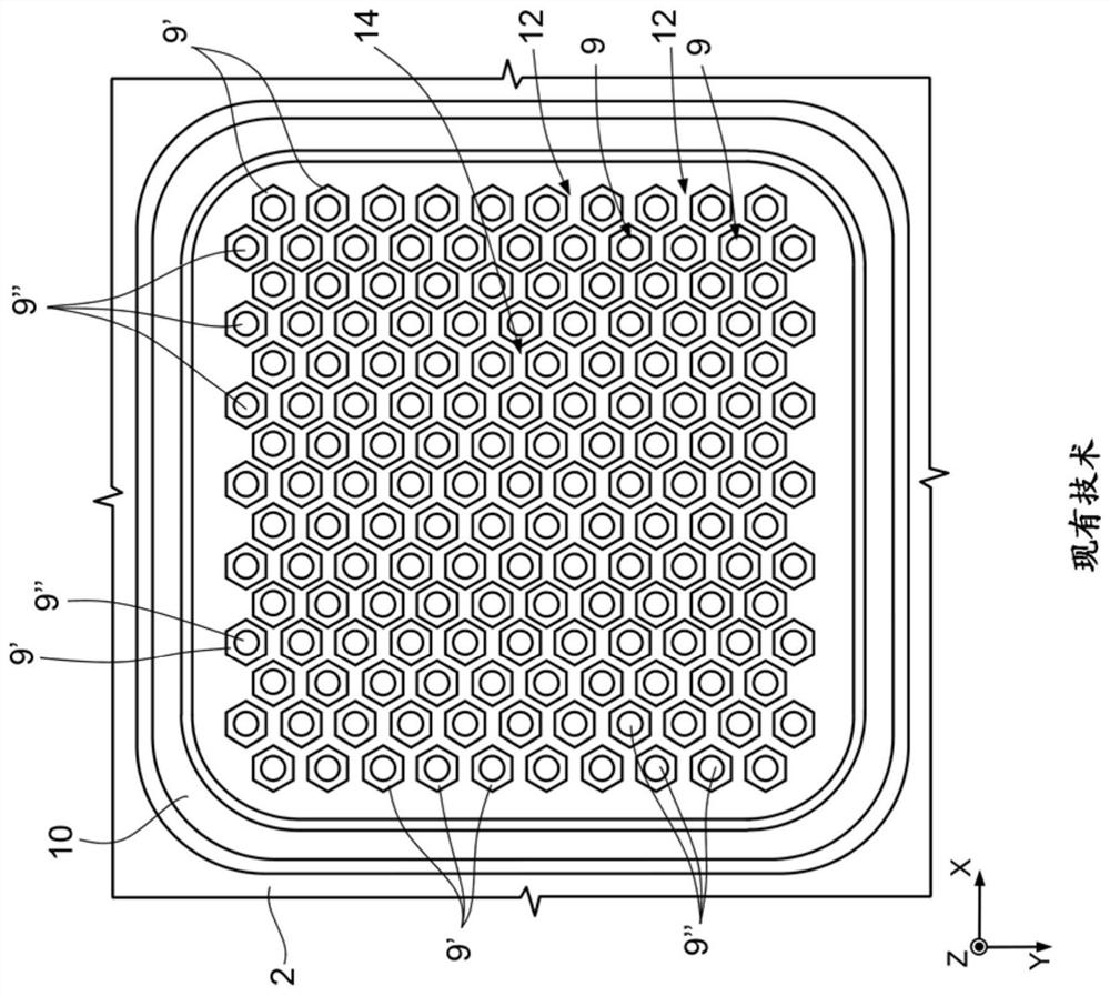 Semiconductor MPS diode with reduced current-crowding effect and method of manufacturing same