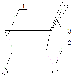 Baby carriage chair capable of being laterally folded