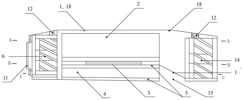 Wearable air conditioner based on turbocharging technology and working method thereof