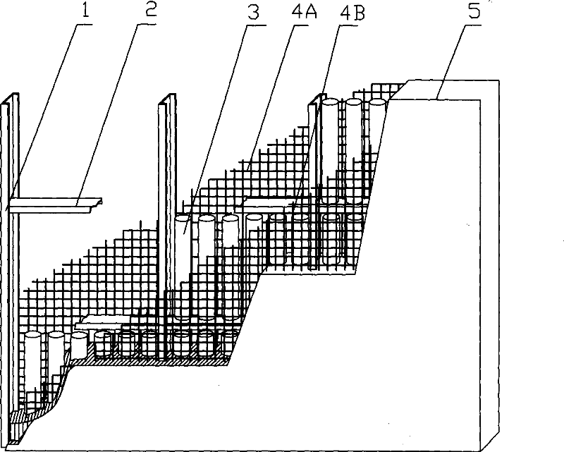 Lightweight plaster wall and integral pouring procedure thereof