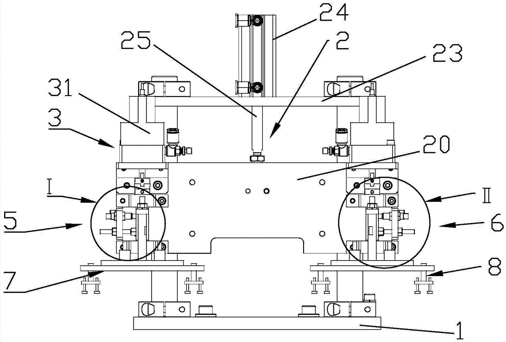 Lifting pick-up equipment for mechanical production