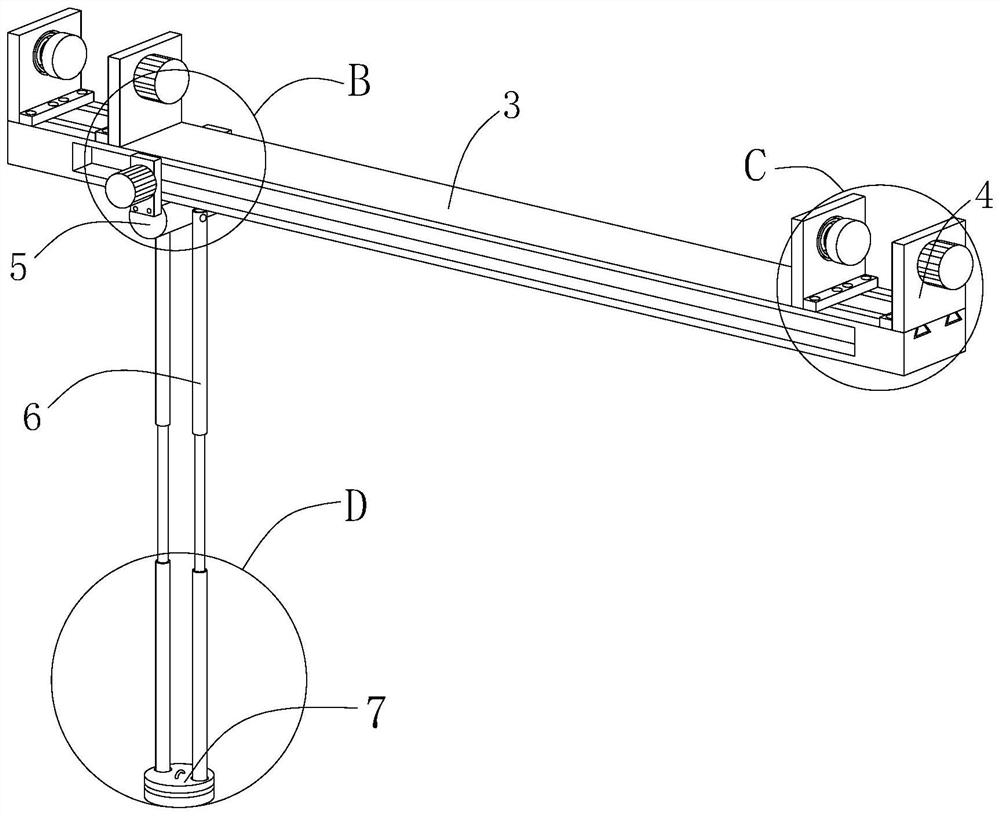 Suspension type cargo carrying machine