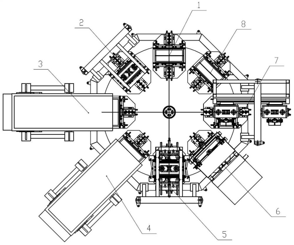 Automatic quantitative discharging and bagging equipment