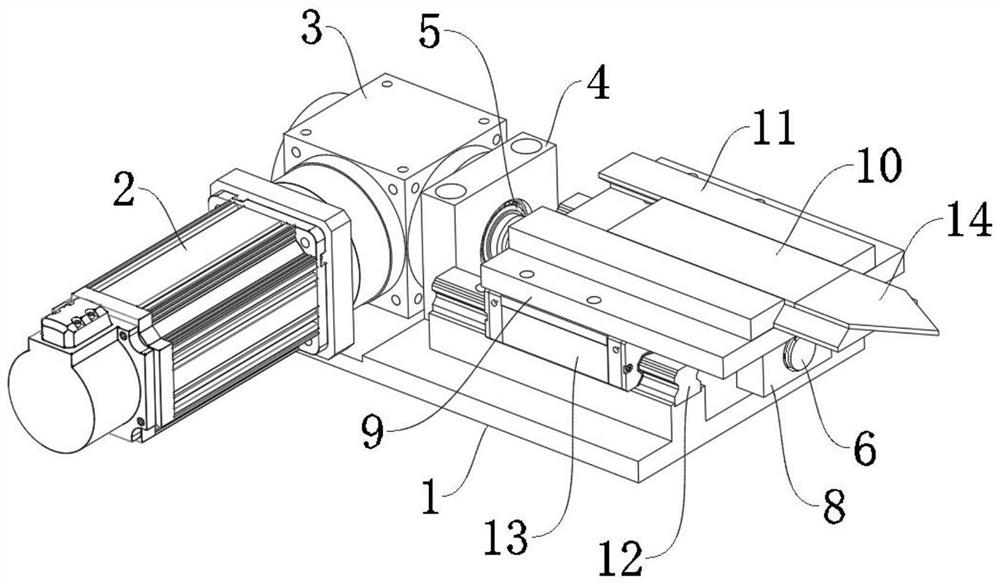 Feed mechanism for chipless cutting machine