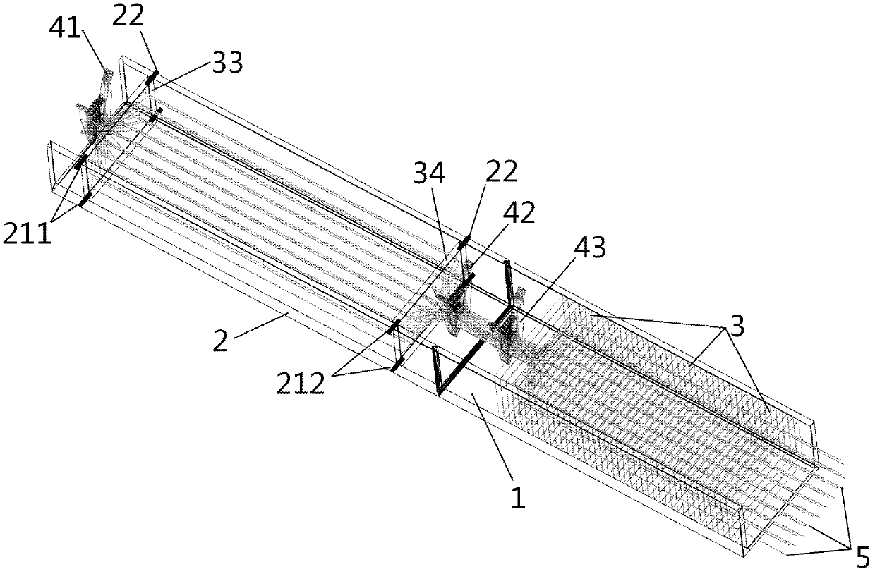 Manufacturing method and manufacturing device of light-transmitting concrete block