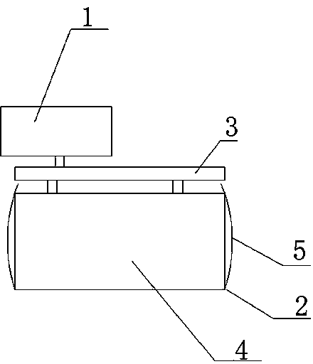 Spittoon trash can with sampling circuit