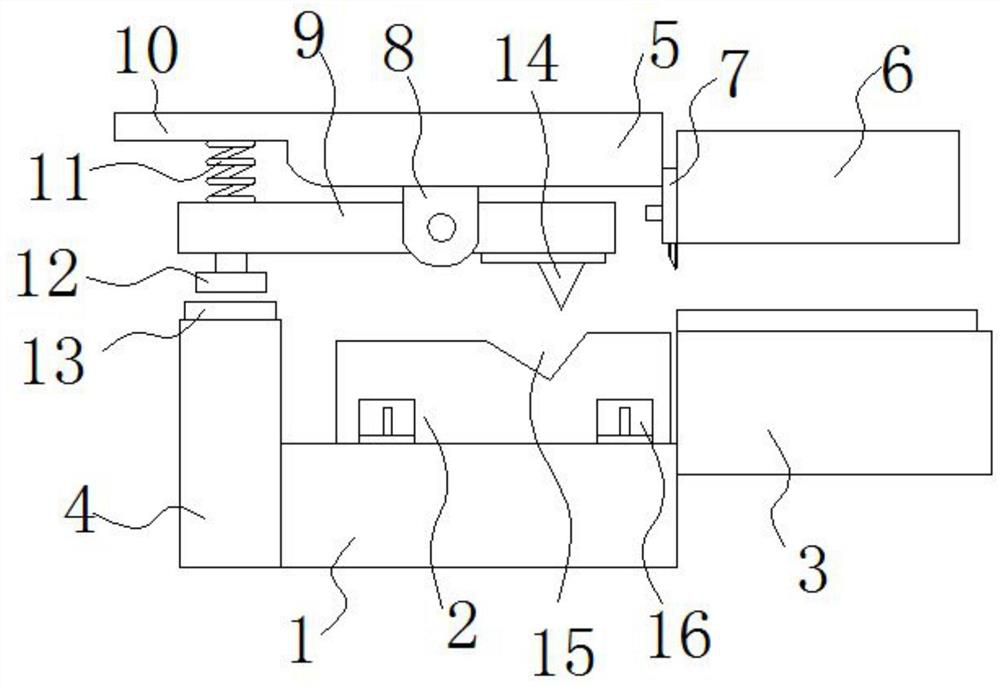 Stamping die with rotary waste cutter and stamping method thereof