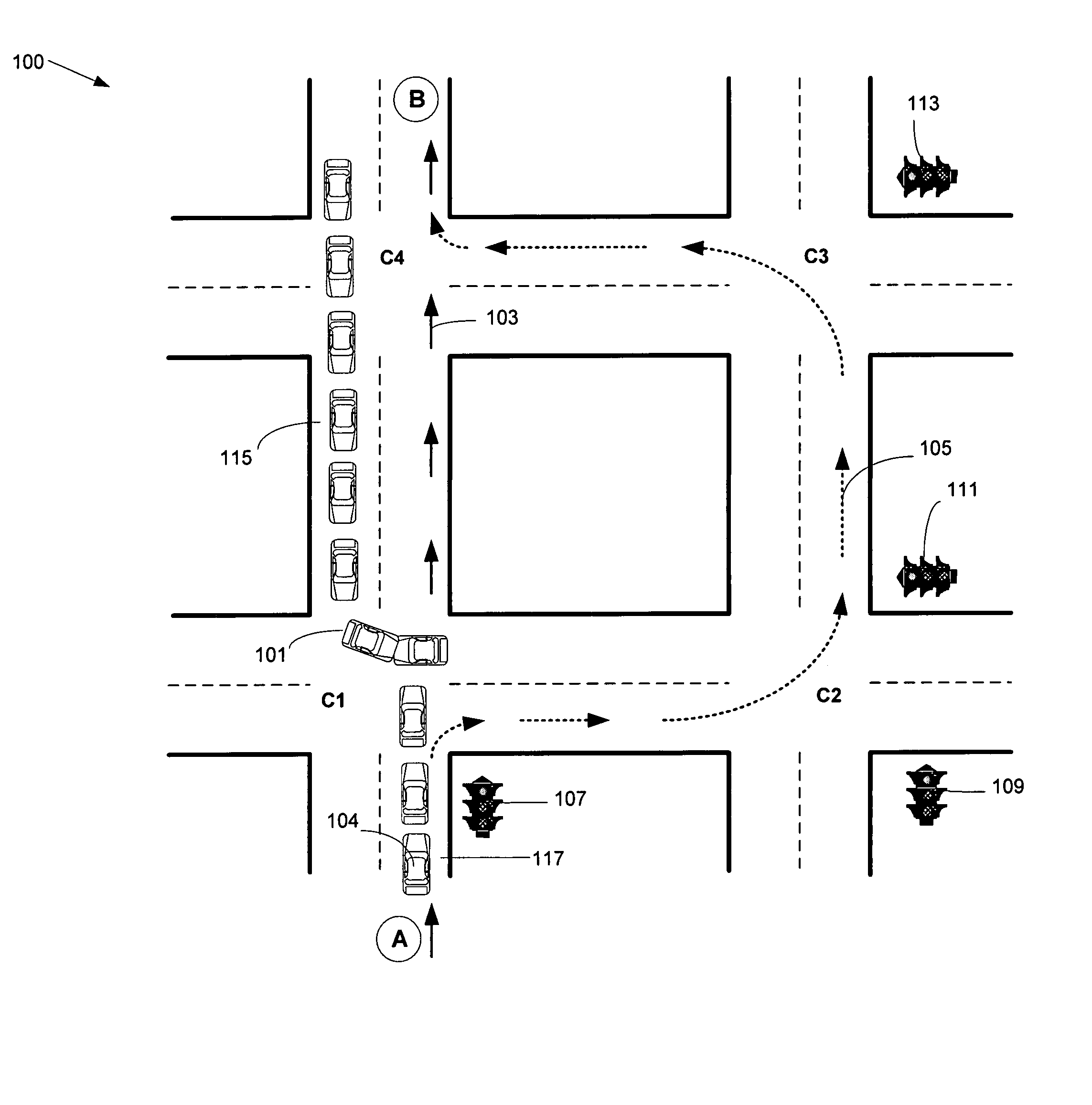 Traffic management in a roadway travel data exchange network