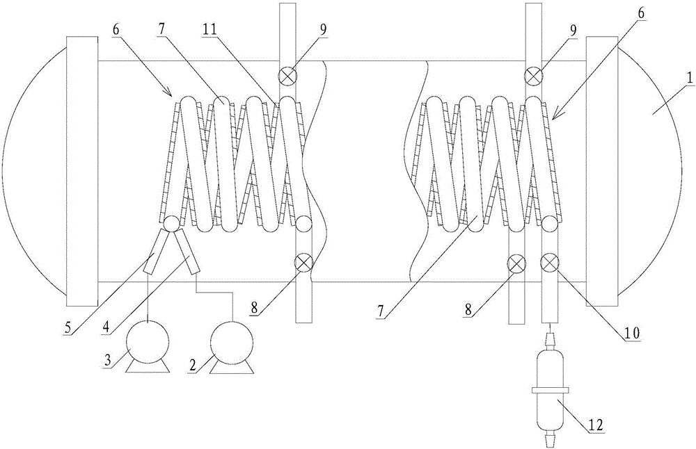 Method for preparing vinylene carbonate through micro channel reaction