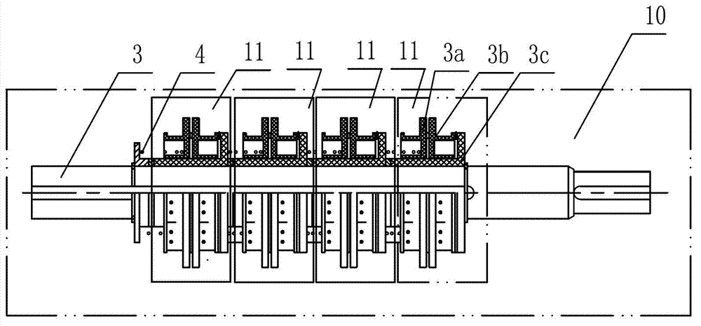 Cam controller with mechanical limit, forced disconnection and dynamic monitoring functions