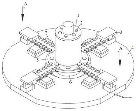 A three-dimensional seismic isolation device based on four-bar structure