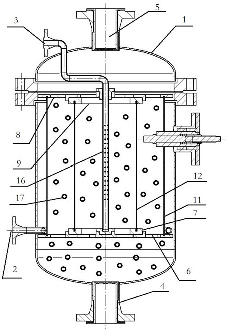 Electrostatic solid separation device and method