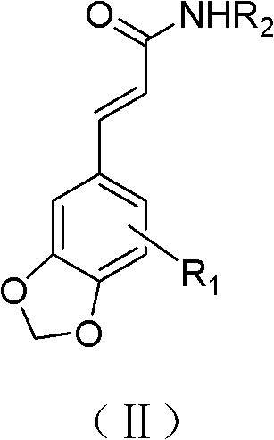 Substituted cinnamide derivative, its preparation method and application