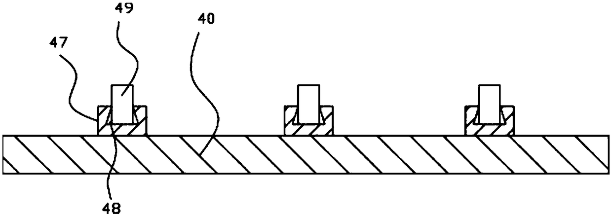 Cable length counter capable of being regulated between left and right