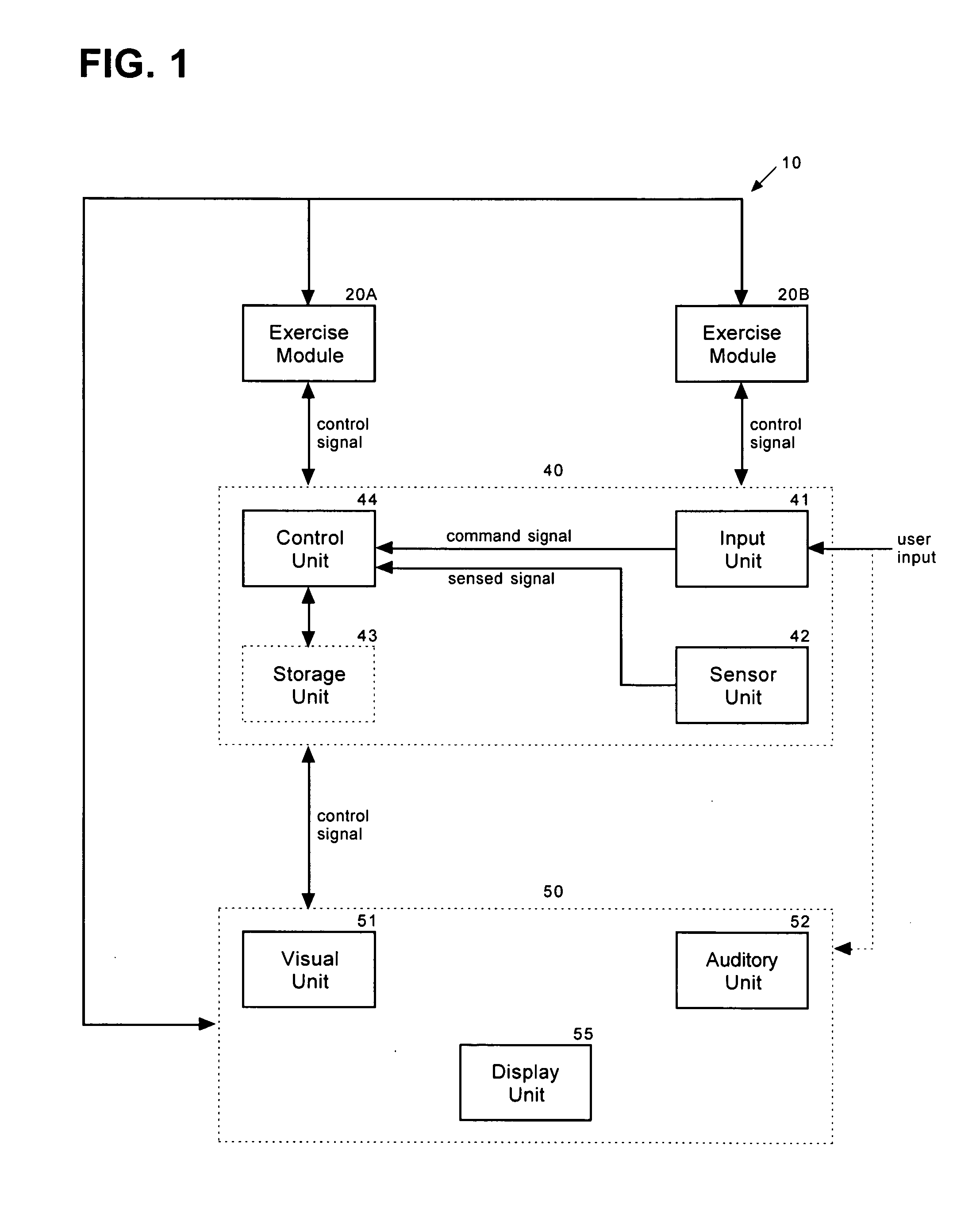 Exercise systems in local or global network