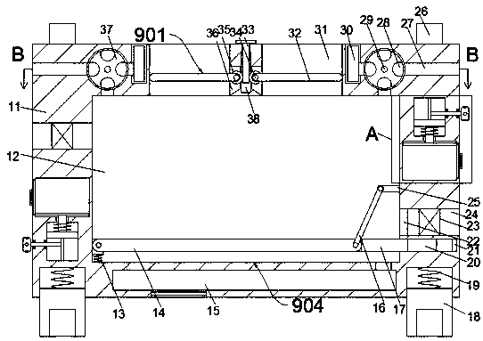 Fresh-keeping storage device in living aquatic product transportation process