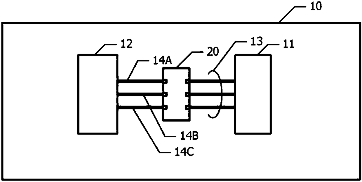 Noise filter installation structure